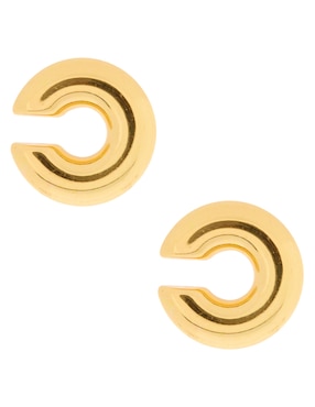 Aretes redondos Map con acabado brillante