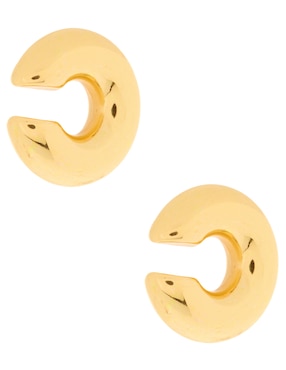 Aretes redondos Map con acabado brillante