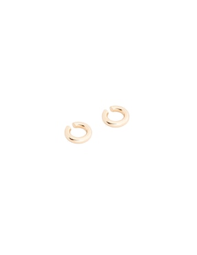 Aretes circulares Map con acabado brillante