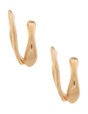 Aretes Map con acabado brillante fantasía