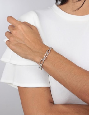Pulsera Chulada de plata P 925 Beauty con acabado pulido