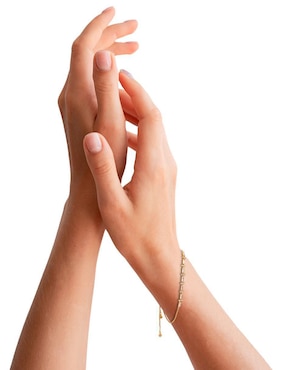 Pulsera Unlimited By Ob con acabado chapa de oro