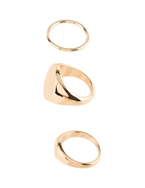 Set anillo Map brillante