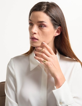 Set anillo Map brillante