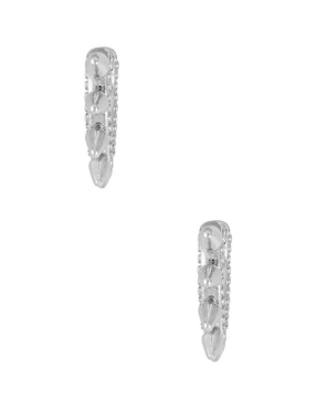 Aretes Unlimited By Ob con acabado baño rodio
