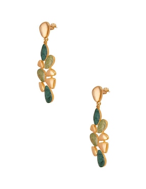 Set de aretes Unlimited By Ob con acabado brillante