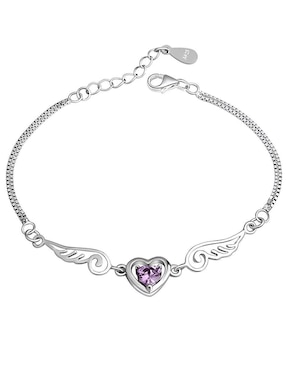 Pulsera Wünd De Plata P925 Con Acabado Pavé