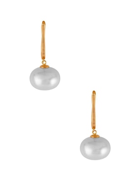 Aretes redondos Unlimited By Ob con acabado pavé perla