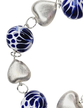 Pulsera Maria Rayuela Talavera con acabado esmaltado