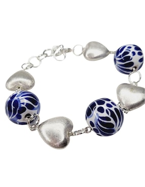 Pulsera Maria Rayuela Talavera con acabado esmaltado