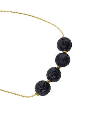 Pulsera Maria Rayuela con acabado chapa de oro