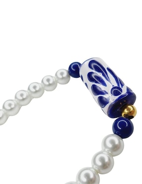Pulsera Maria Rayuela Talavera con acabado esmaltado