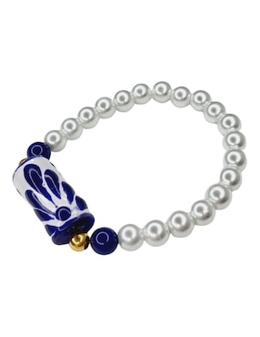 Pulsera Maria Rayuela Talavera con acabado esmaltado