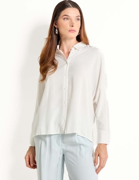 Camisa Parfois manga larga para mujer