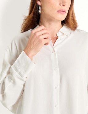 Camisa Parfois manga larga para mujer