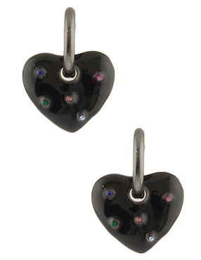 Aretes Cortos De Corazón Parfois