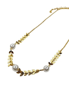 Collar de hoja Maria Rayuela