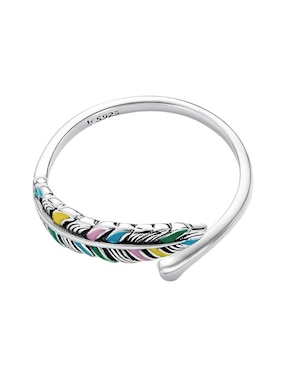 Anillo Chulada Nature P 925 de plata brillante