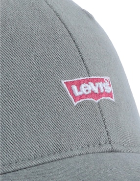 Gorra con visera curva casual Levi's para mujer