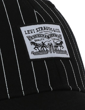 Gorra visera curva hebilla casual Levi's para mujer