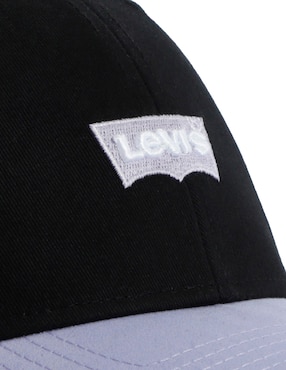 Gorra con visera curva casual Levi's para mujer