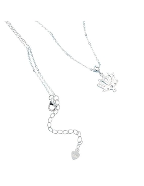 Collar de flor Ame Jewelry Flowers de plata P 925