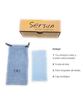 Lentes de sol Sersun unisex