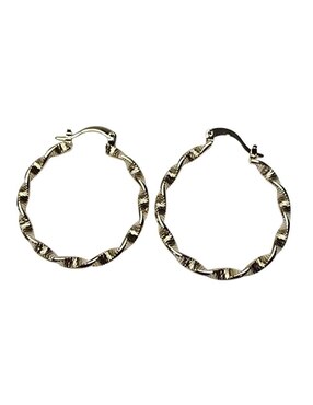 Set de aretes redondos Limerence By Claudia Herrera con acabado brillante