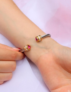 Pulsera Clepsidra con acabado lustre
