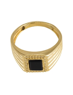 Anillo Redondo Unlimited By Ob 10 K De Oro Zirconia