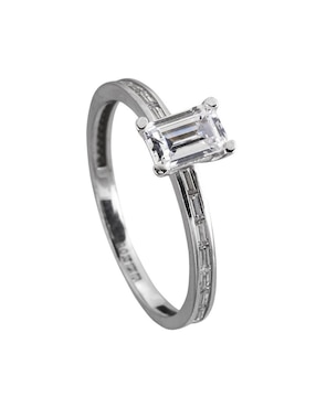 Anillo Unlimited By Ob 10 k de oro zirconia brillante