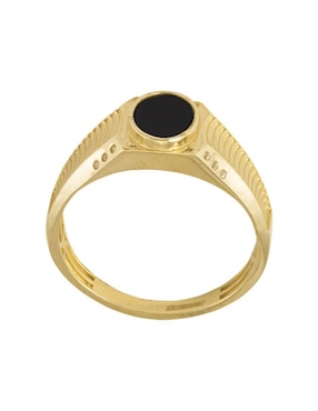 Anillo Unlimited By Ob 10 k de oro zirconia brillante
