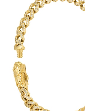 Pulsera Unlimited By Ob de oro 10 K con acabado brillante