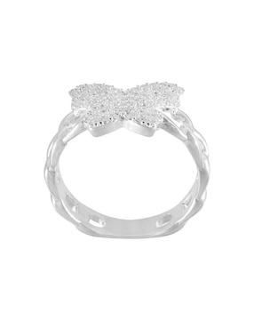 Anillo Unlimited By Ob P 925 de plata zirconia brillante