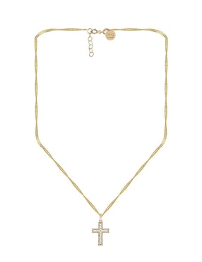 Collar de cruz Unlimited By Ob de oro 10 K