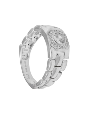 Anillo Unlimited By Ob P 925 de plata zirconia brillante