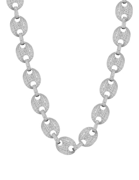 Collar de eslabones Unlimited By Ob de plata P 925