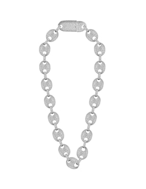 Collar de eslabones Unlimited By Ob de plata P 925