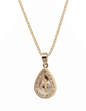 Collar san judas tadeo de gota Unlimited By Ob de oro florentino 10 K