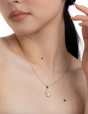 Collar san judas tadeo de gota Unlimited By Ob de oro florentino 10 K