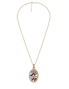 Collar ovalado Unlimited By Ob de oro 10 K