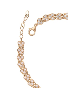 Pulsera Unlimited By Ob de oro 10 K con acabado brillante