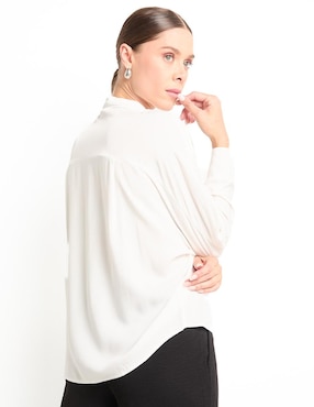 Camisa Parfois manga larga para mujer