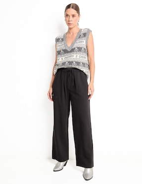 Pantalón easy pant Parfois straight para mujer