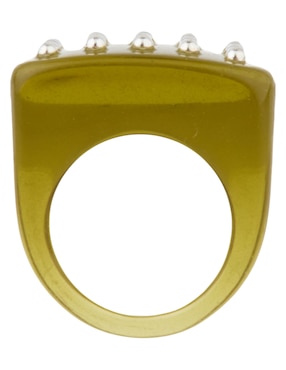 Anillo rectangular Parfois brillante