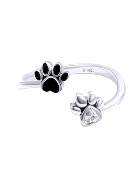 Imagen de producto Anillo de perro Chulada Pets P 925 de plata circonita brillante