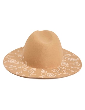 Sombrero ala mediana Cappelli estampado floral