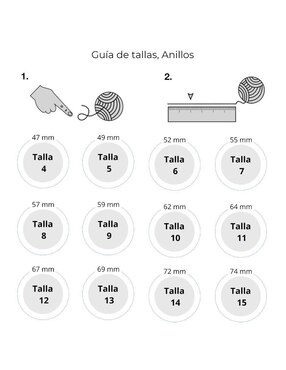 Anillo Chulada Beauty P 925 de plata brillante