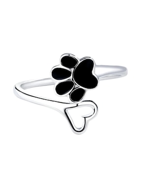 Anillo de corazón Chulada Pets P 925 de plata brillante