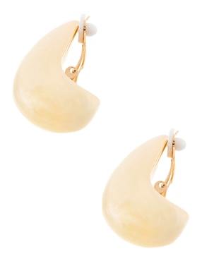 Aretes de gota Parfois con acabado brillante